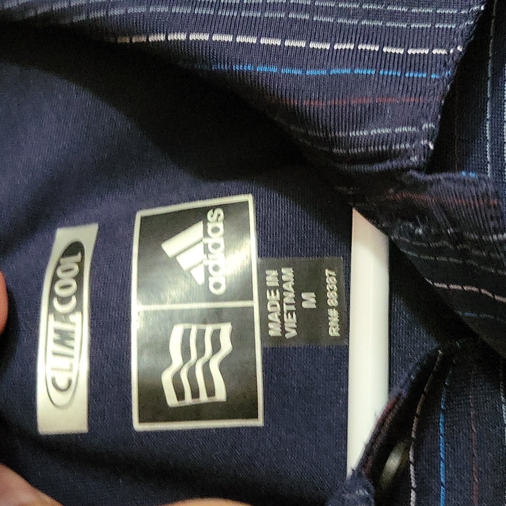 NWOT Adidas Women's Short-Sleeve Clima Cool Polo Shirt Size M - Picture 4 of 9